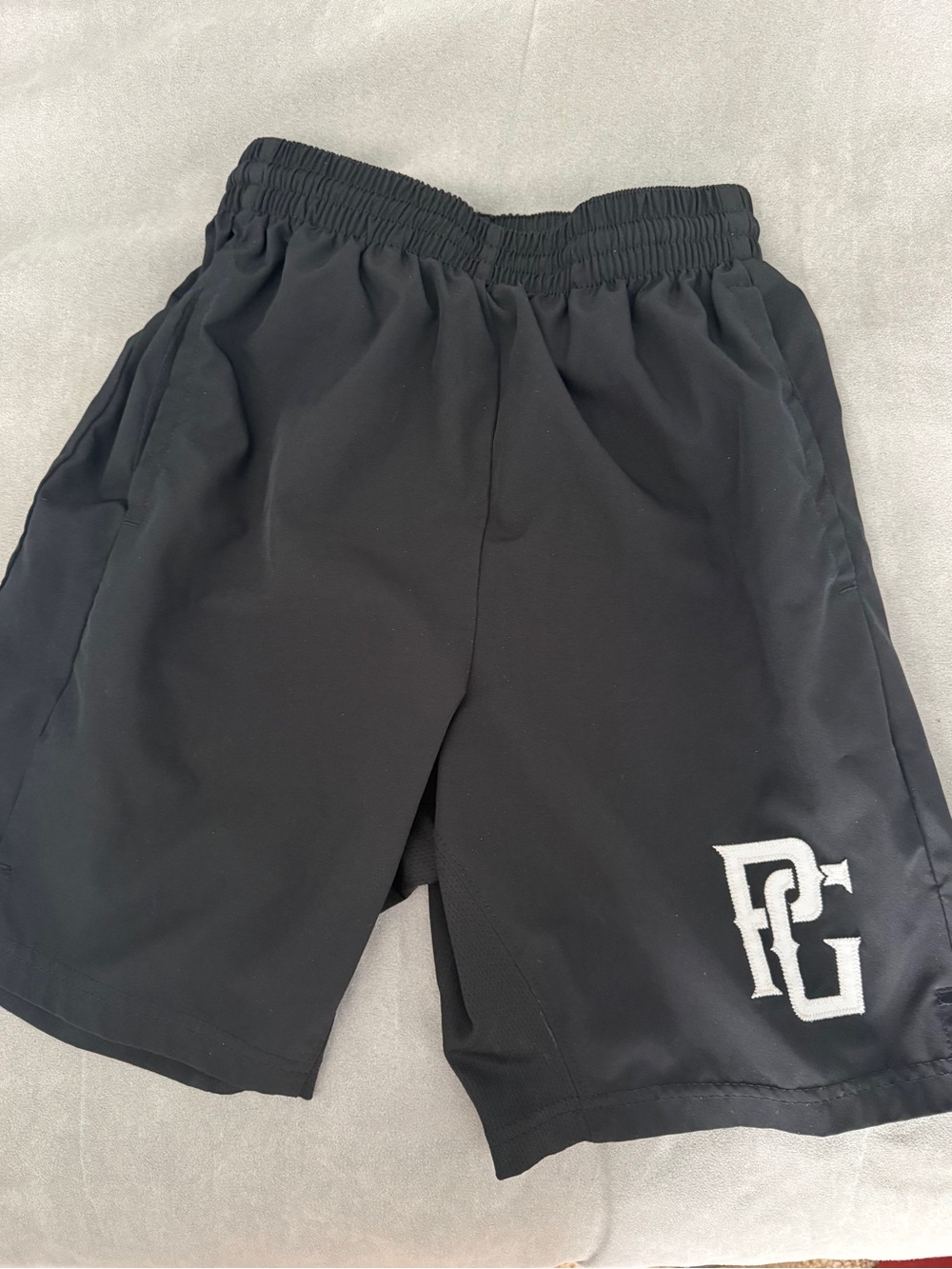 Perfect Game Black Athletic Shorts